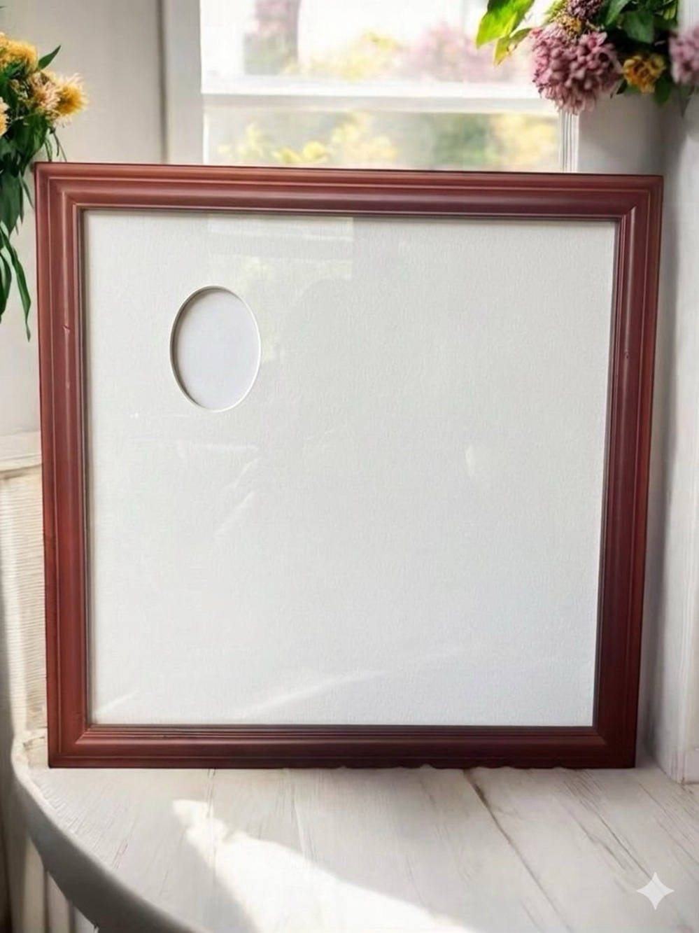 Vintage Discontinued Walnut Heritage 12×12 Memory Scrapbook Frame New